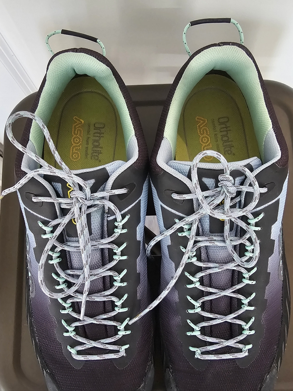 Asolo Gore-Tex Hiking Shoes Womens 9.5 Vibram GTX Waterproof Trail Lightweight - Picture 8 of 12